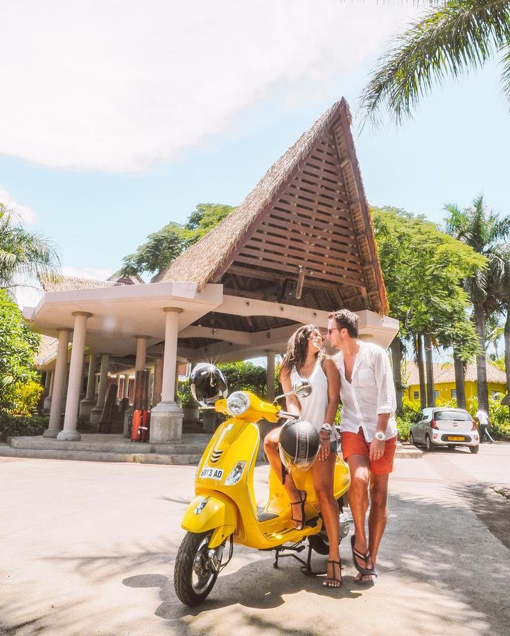 Scooter rental in Mauritius for coastal travel