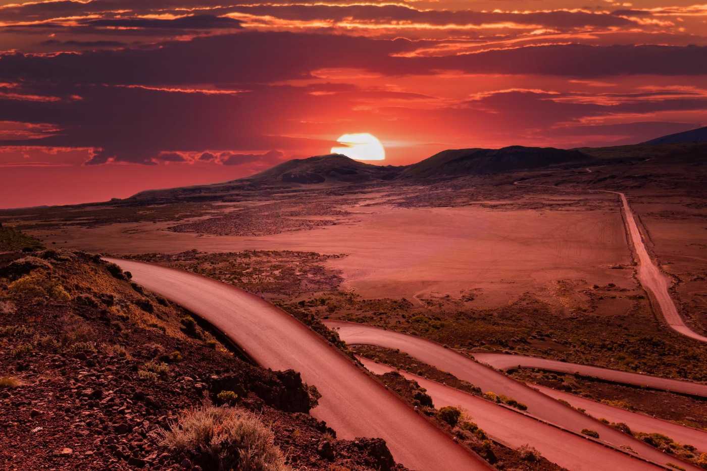 Route du Volcan